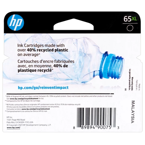 Top 10 🤩 N9K04AN | HP 65XL | Original HP Ink Cartridge - Black ❤️ 2 Top 10 🤩 N9K04AN | HP 65XL | Original HP Ink Cartridge - Black ❤️ - Image 2
