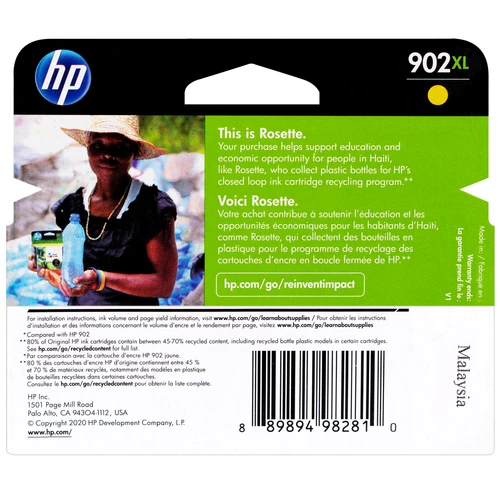 Best deal 🌟 T6M10AN | HP 902XL | Original HP Ink Cartridge - Yellow 😉 2 Best deal 🌟 T6M10AN | HP 902XL | Original HP Ink Cartridge - Yellow 😉 - Image 2