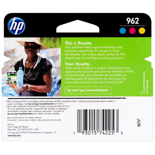 Wholesale โ 3YP00AN | HP 962 | Original HP Ink Cartridge - Tri-Color ๐ 2 Wholesale โ 3YP00AN | HP 962 | Original HP Ink Cartridge - Tri-Color ๐ - Image 2