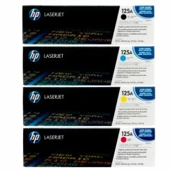 Budget 🧨 HP 125A SET | CB540A, CB541A, CB542A, CB543A | Original HP Toner Cartridge - Black, Cyan, Yellow, Magenta 😉